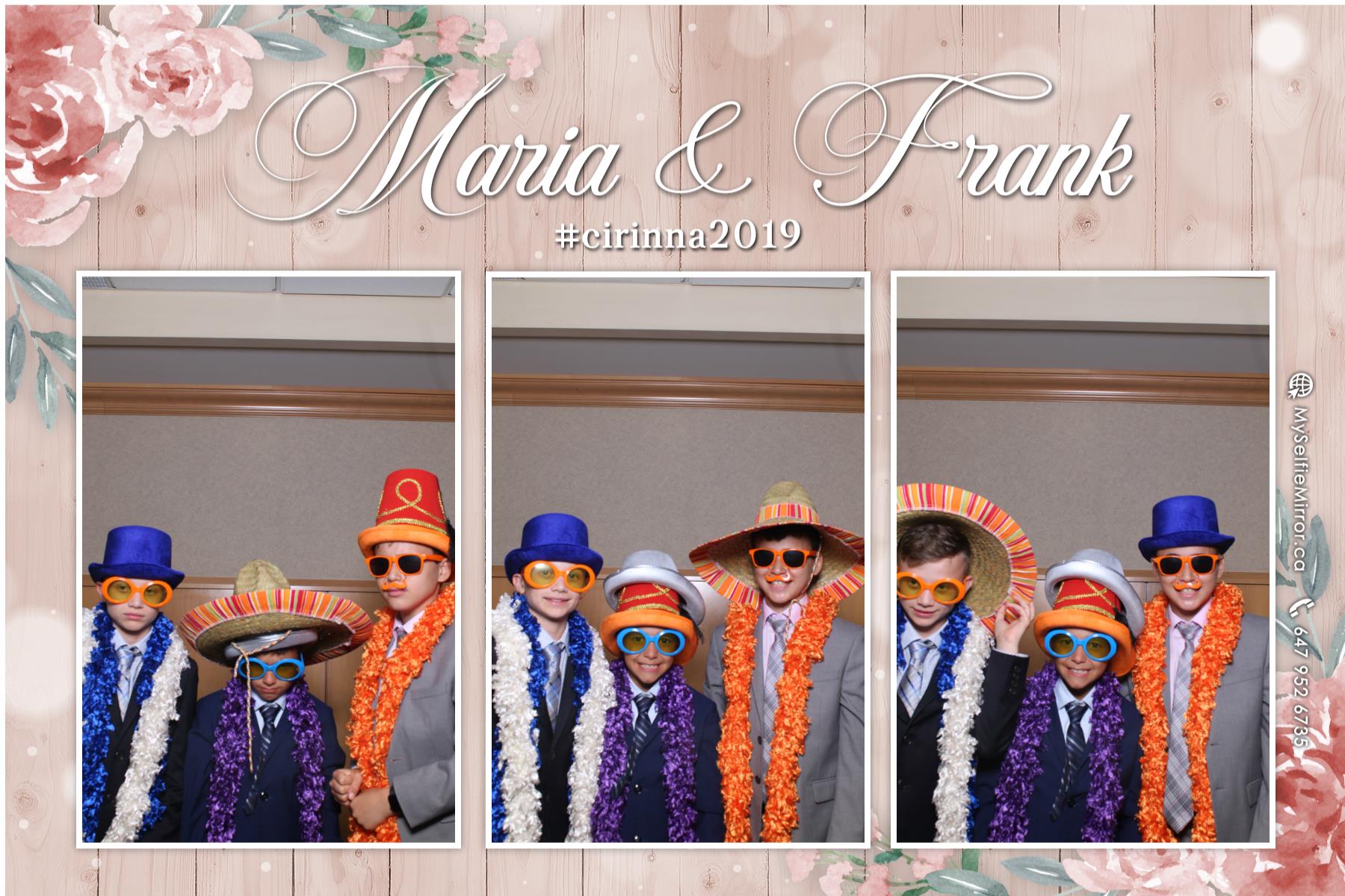 Wedding of Frank and Maria  | View more photos from the event at gallery.myselfiemirror.ca/u/romanmyselfiemirrorca/Wedding-of-Frank-and-Maria